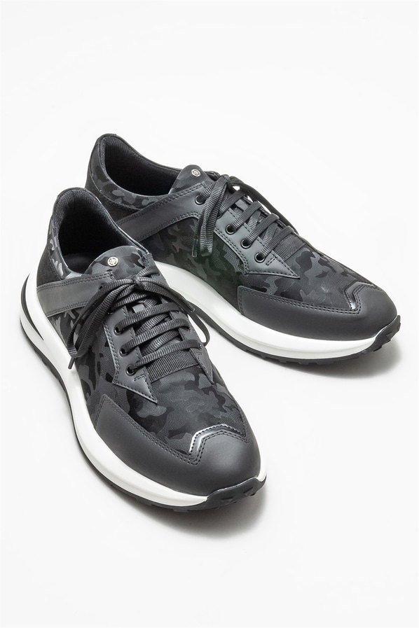 Siyah erkek spor ayakkabı - Elle Shoes