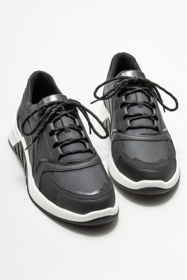 Siyah erkek spor ayakkabı - Elle Shoes