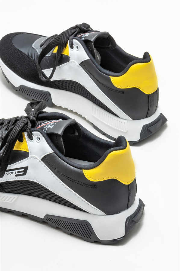 Siyah erkek spor ayakkabı - Elle Shoes