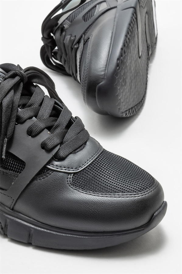 Siyah erkek spor ayakkabı - Elle Shoes