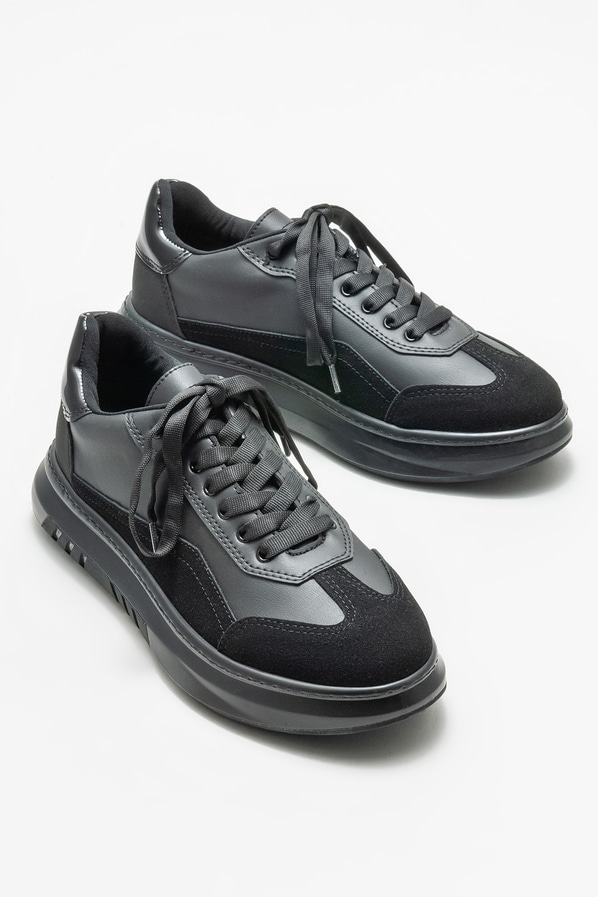 Siyah erkek spor ayakkabı - Elle Shoes