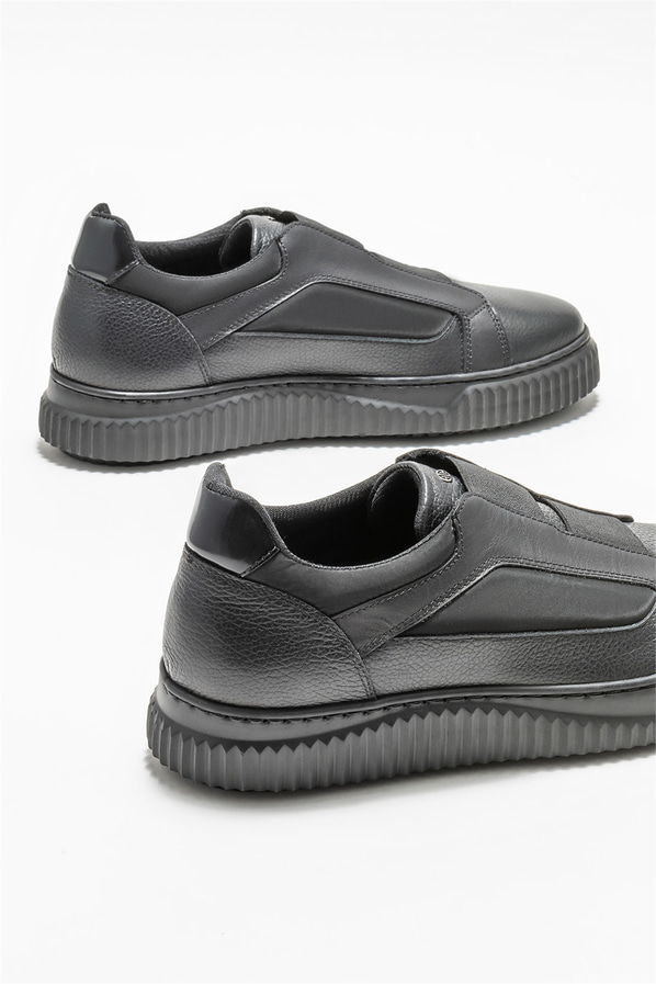 Siyah erkek spor ayakkabı - Elle Shoes