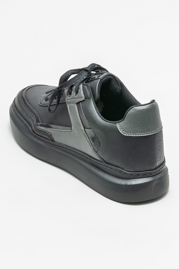 Siyah erkek spor ayakkabı - Elle Shoes