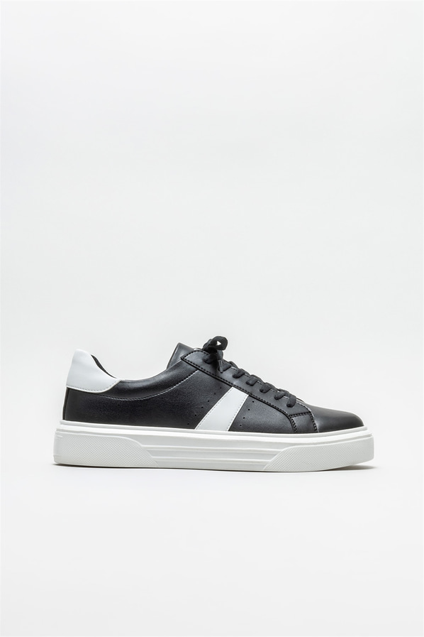 Siyah erkek spor ayakkabı - Elle Shoes