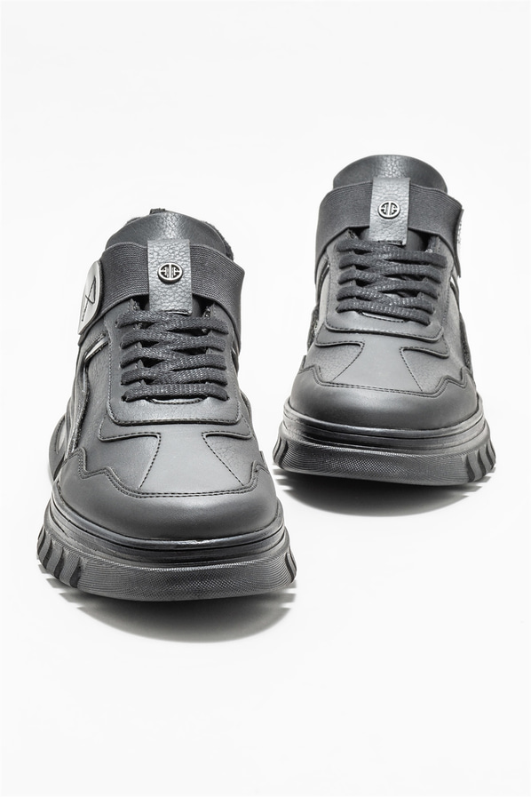 Siyah erkek bot - Elle Shoes