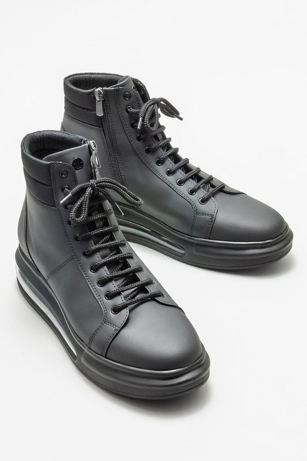 Siyah erkek bot - Elle Shoes