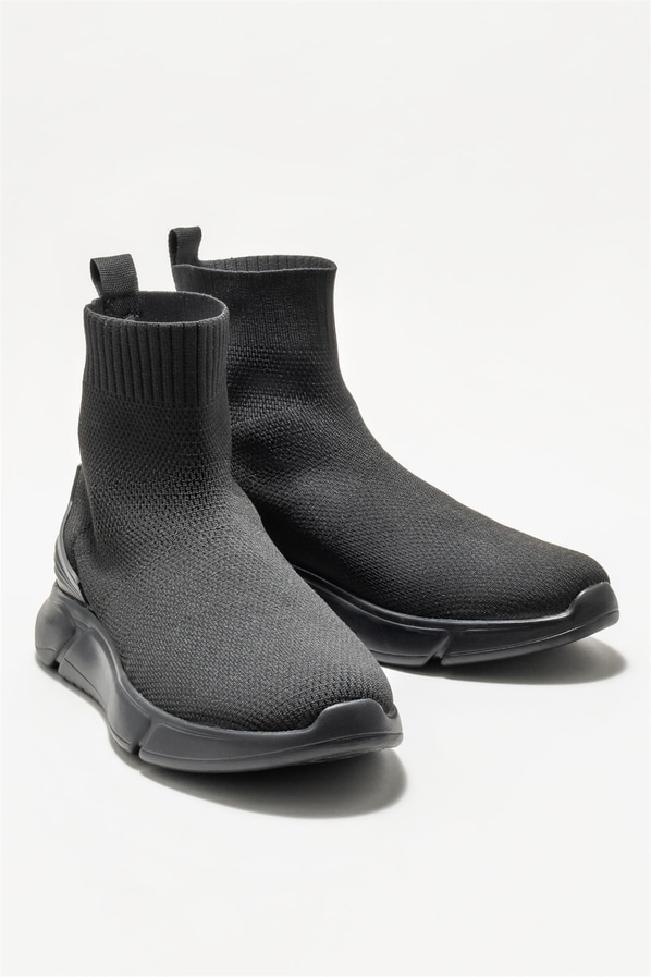 Siyah erkek bot - Elle Shoes
