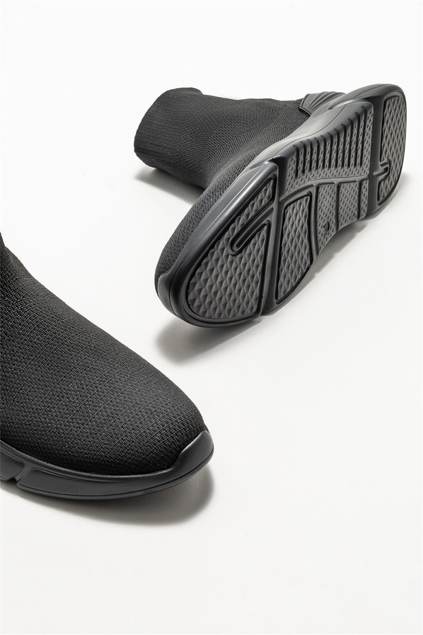 Siyah erkek bot - Elle Shoes