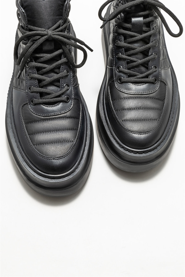 Siyah erkek bot - Elle Shoes