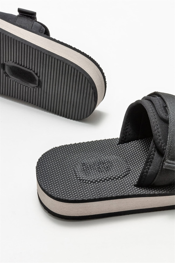 Siyah erkek terlik - Elle Shoes