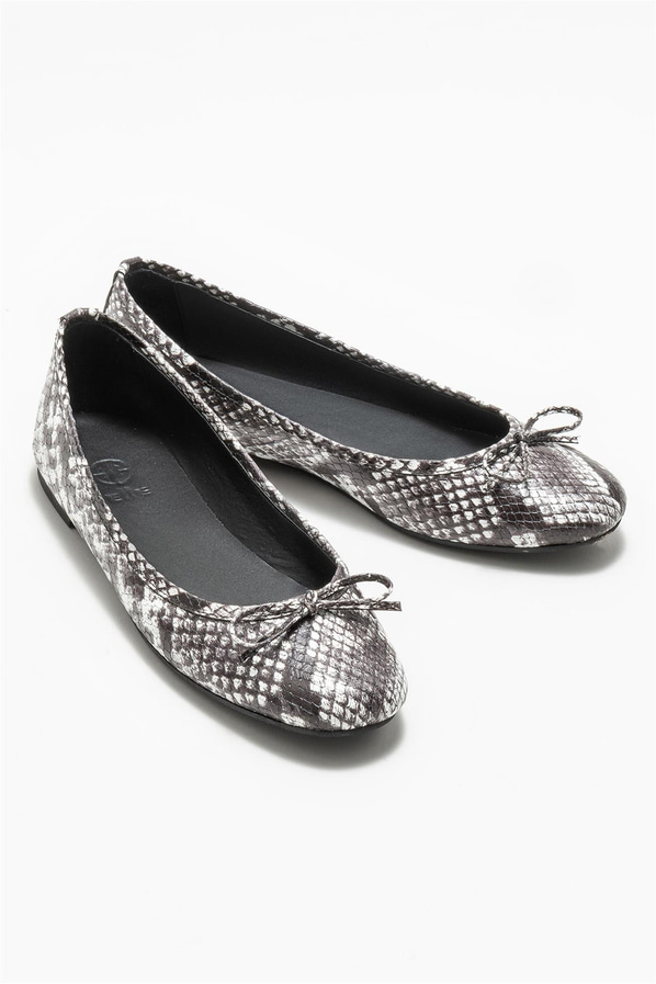 Siyah kadın babet - Elle Shoes