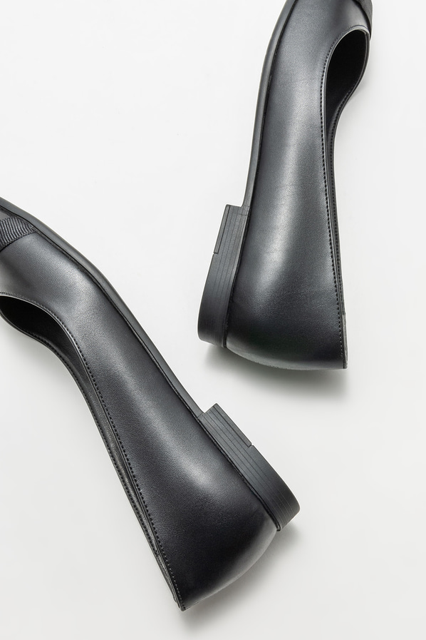 Siyah kadın babet - Elle Shoes