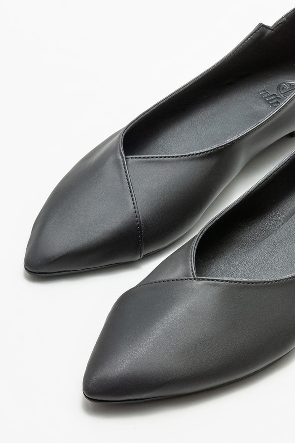 Siyah kadın babet - Elle Shoes