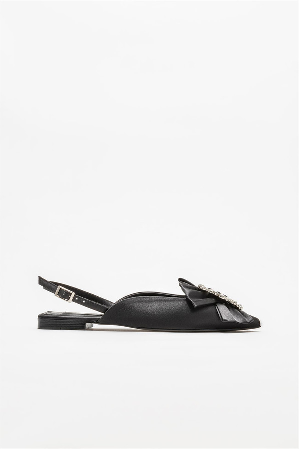 Siyah kadın babet - Elle Shoes