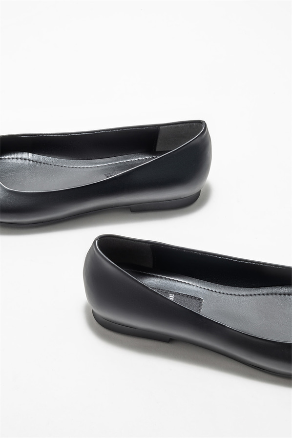 Siyah kadın babet - Elle Shoes