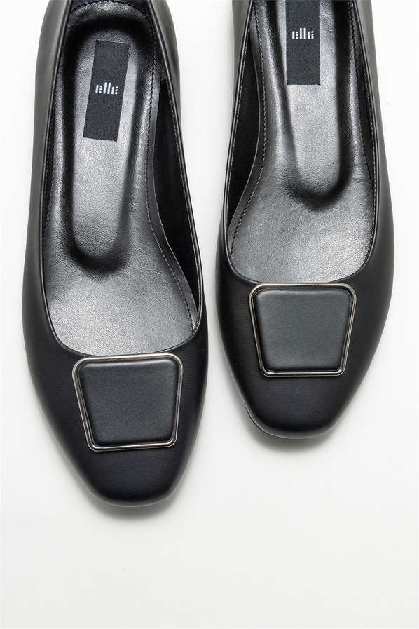 Siyah kadın babet - Elle Shoes
