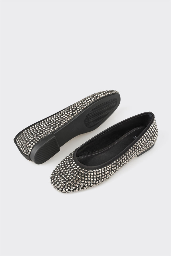 Siyah kadın babet - Elle Shoes