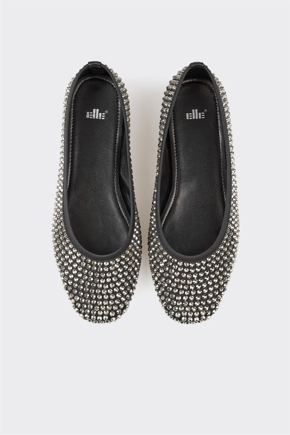 Siyah kadın babet - Elle Shoes