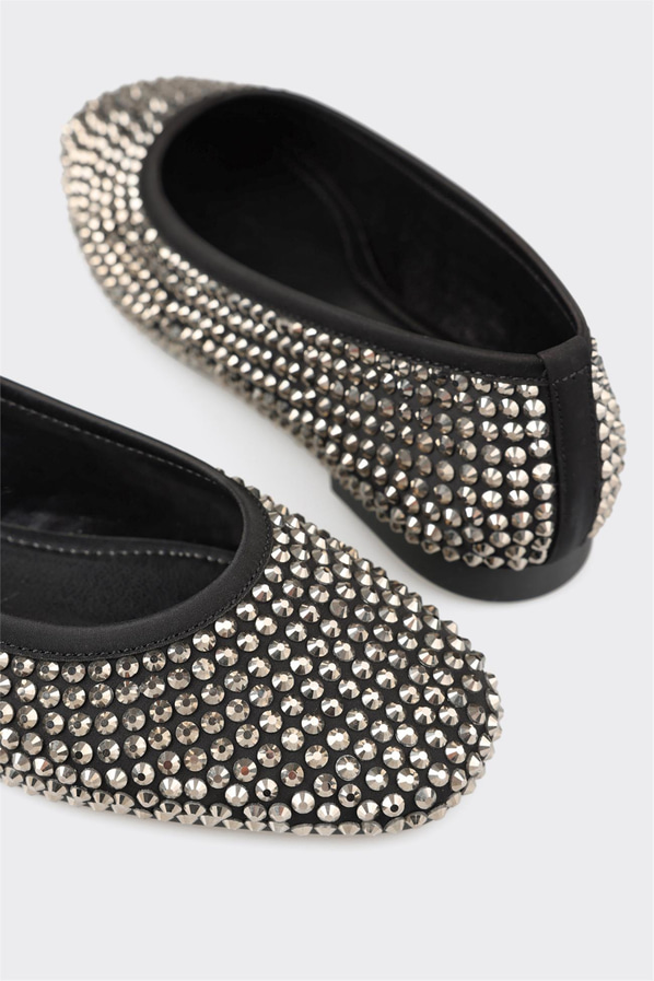 Siyah kadın babet - Elle Shoes