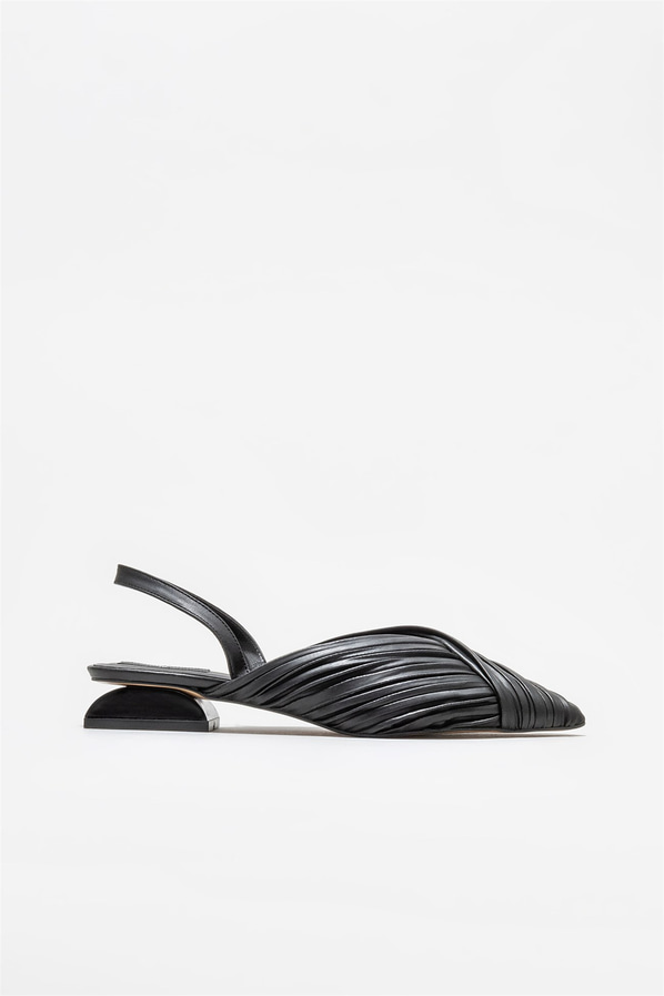 Siyah kadın babet - Elle Shoes