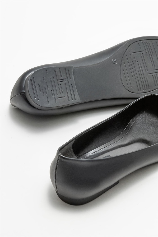 Siyah kadın babet - Elle Shoes