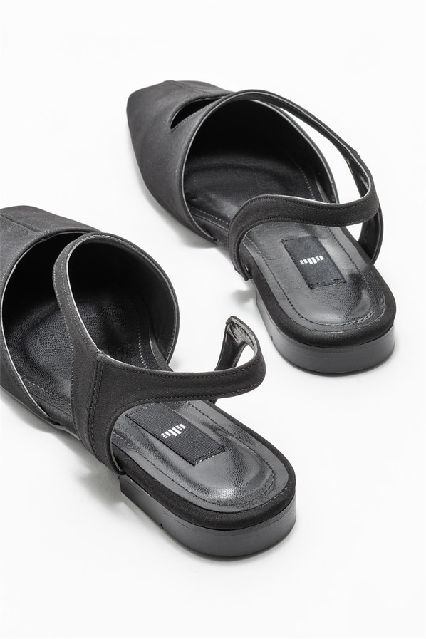 Siyah kadın babet - Elle Shoes