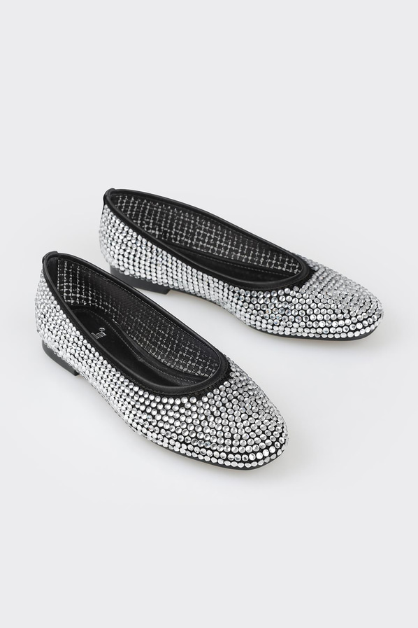 Siyah kadın babet - Elle Shoes