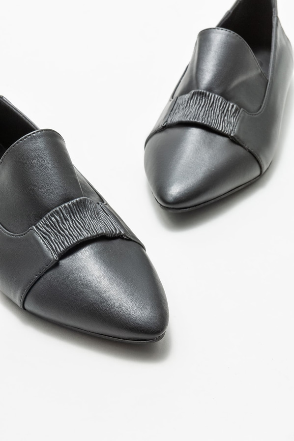Siyah kadın babet - Elle Shoes