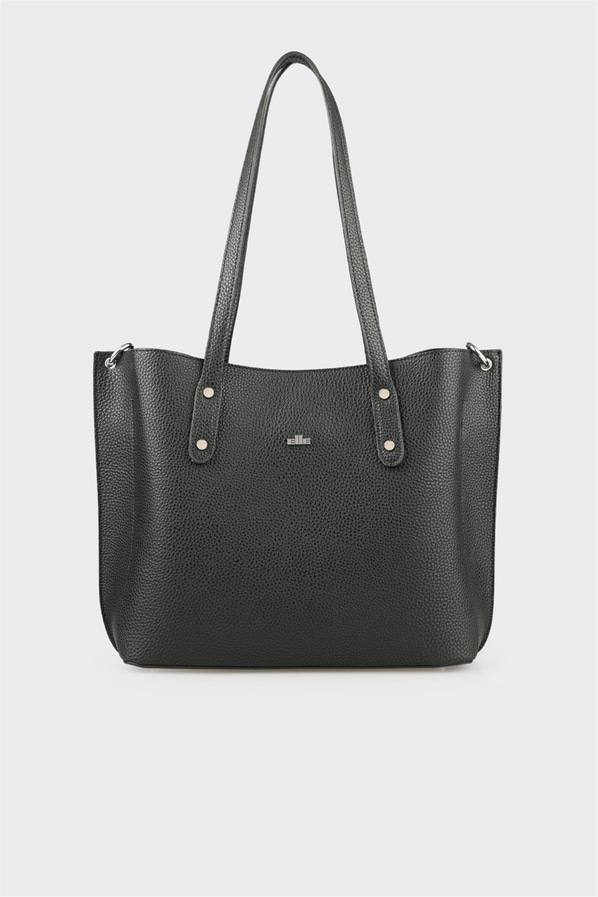 Siyah Kadın Büyük Omuz Çantası