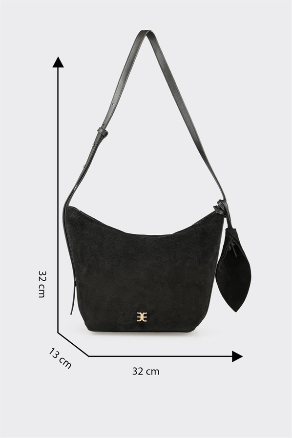Siyah Kadın Çapraz Çanta
