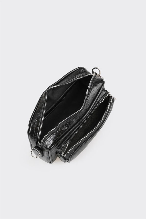 Siyah kadın çapraz çanta - Elle Shoes