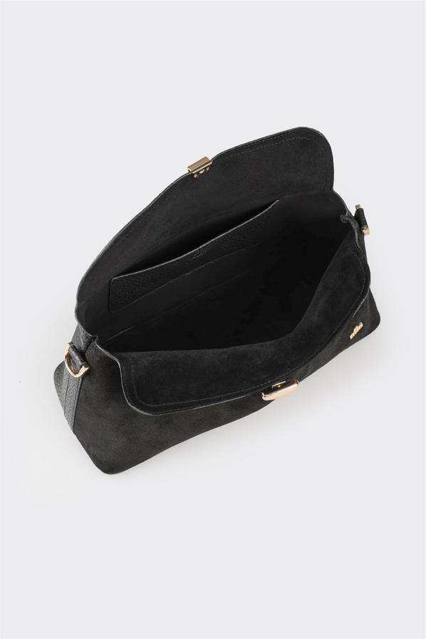 Siyah kadın çapraz çanta - Elle Shoes