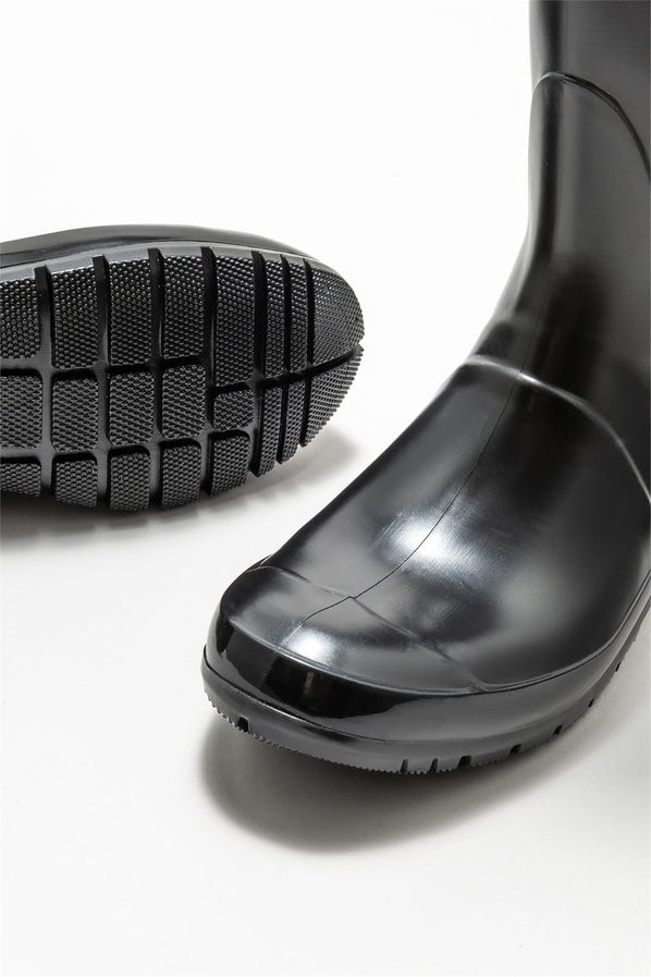Siyah kadın çizme - Elle Shoes