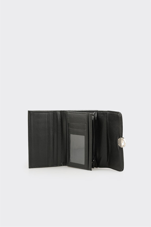 Siyah Kadın Cüzdan