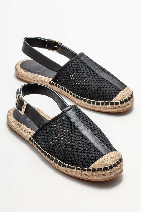 Siyah Kadın Espadril