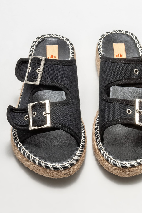 Siyah Kadın Espadril