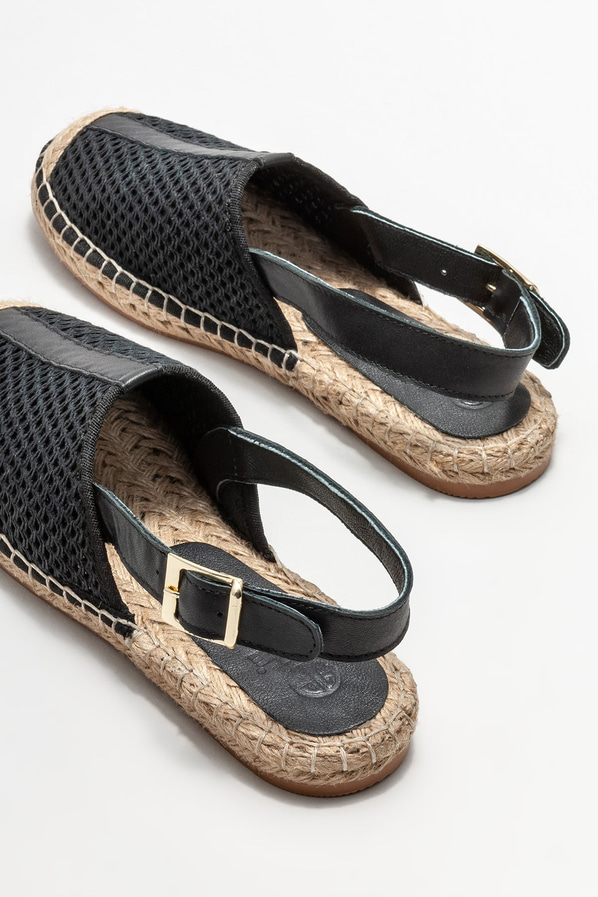 Siyah Kadın Espadril