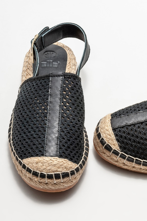 Siyah Kadın Espadril