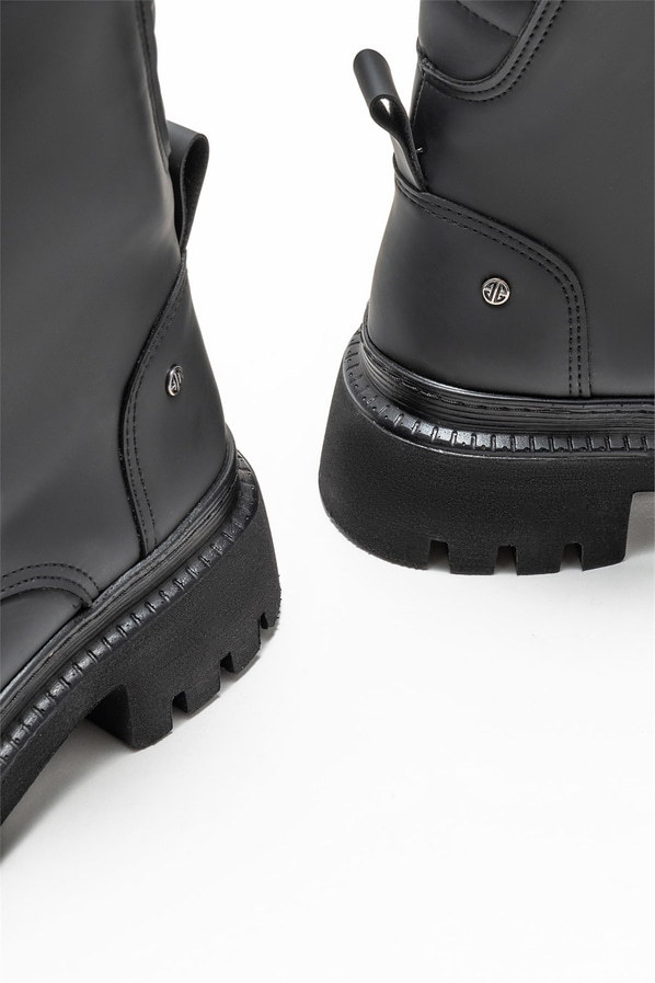 Siyah kadın bot, günlük kullanım için - Elle Shoes