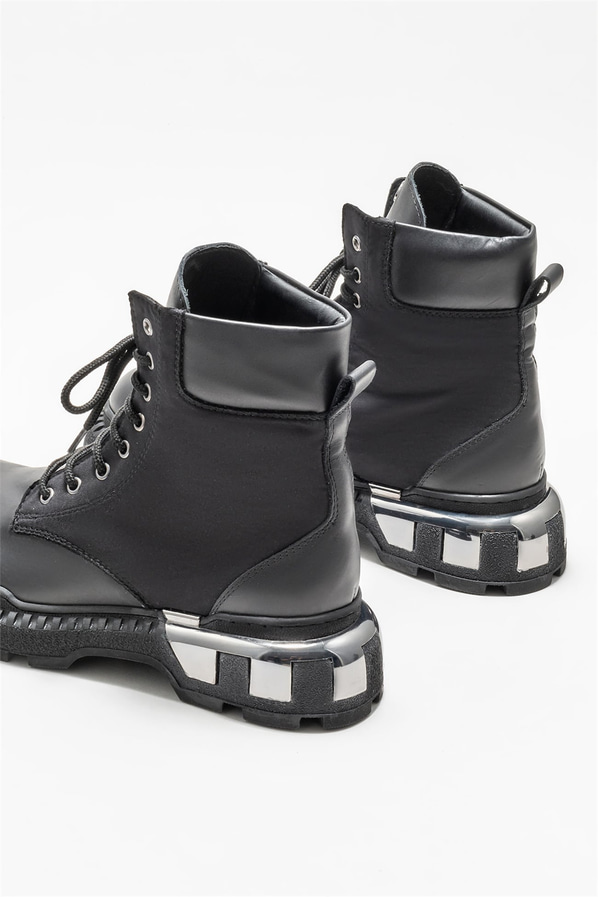 Siyah kadın bot, günlük kullanım için - Elle Shoes