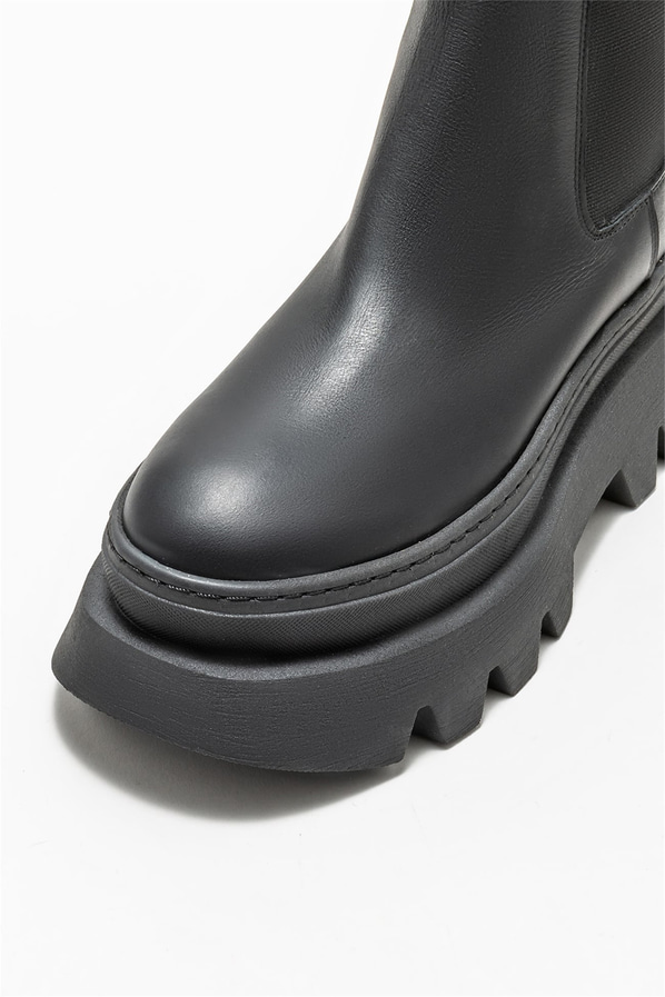 Siyah kadın bot, günlük kullanım için - Elle Shoes