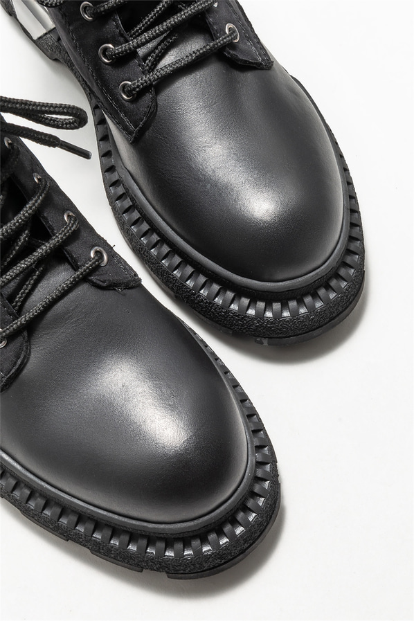 Siyah kadın bot, günlük kullanım için - Elle Shoes