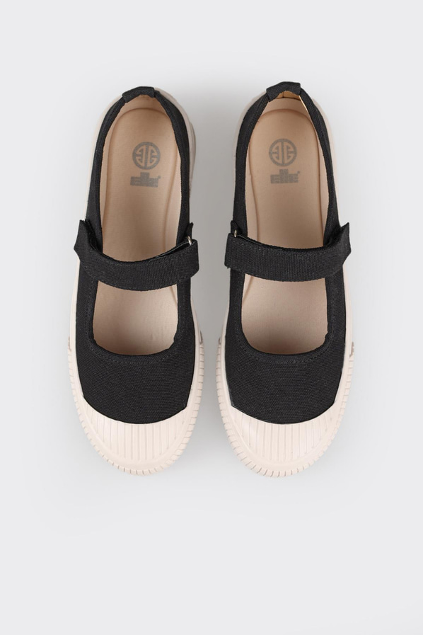 Siyah kadın sneaker, günlük kullanım için - Elle Shoes