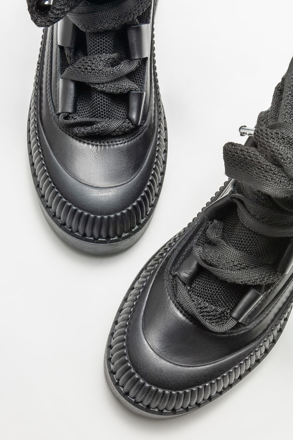 Siyah kadın bot, günlük kullanım için - Elle Shoes