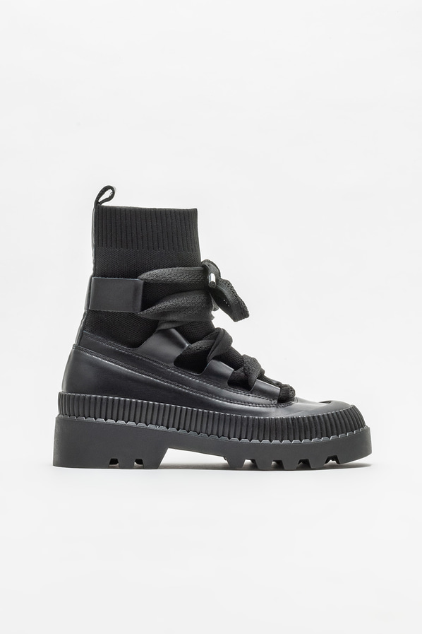 Siyah kadın bot, günlük kullanım için - Elle Shoes
