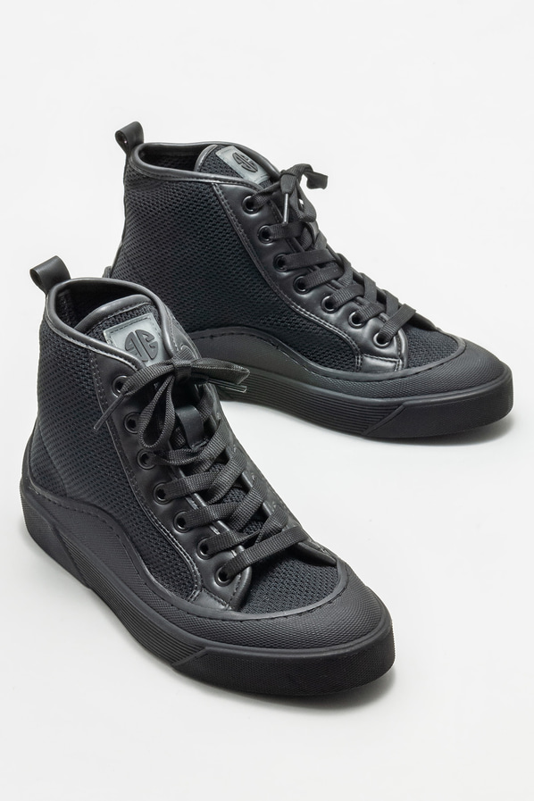 Siyah kadın bot, günlük kullanım için - Elle Shoes