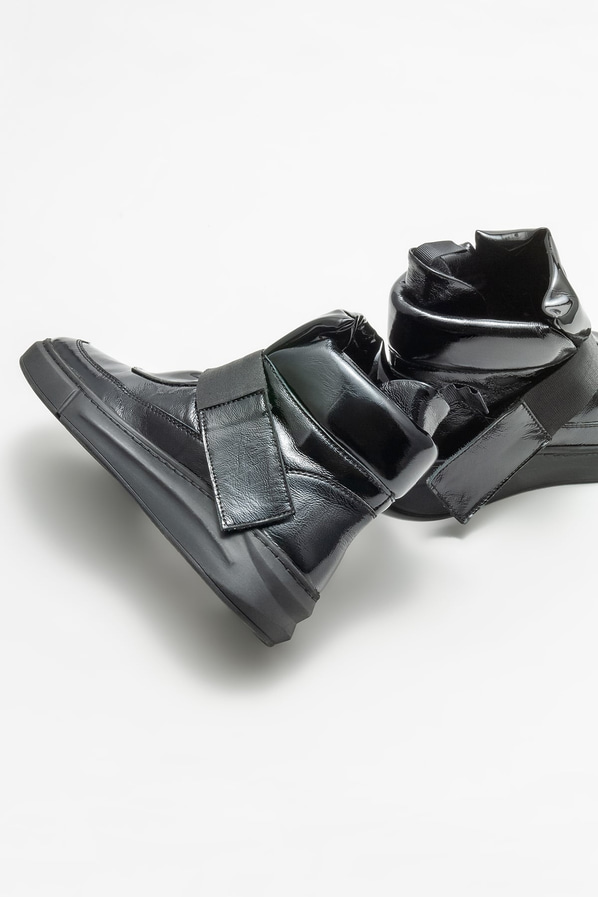 Siyah kadın bot, günlük kullanım için - Elle Shoes