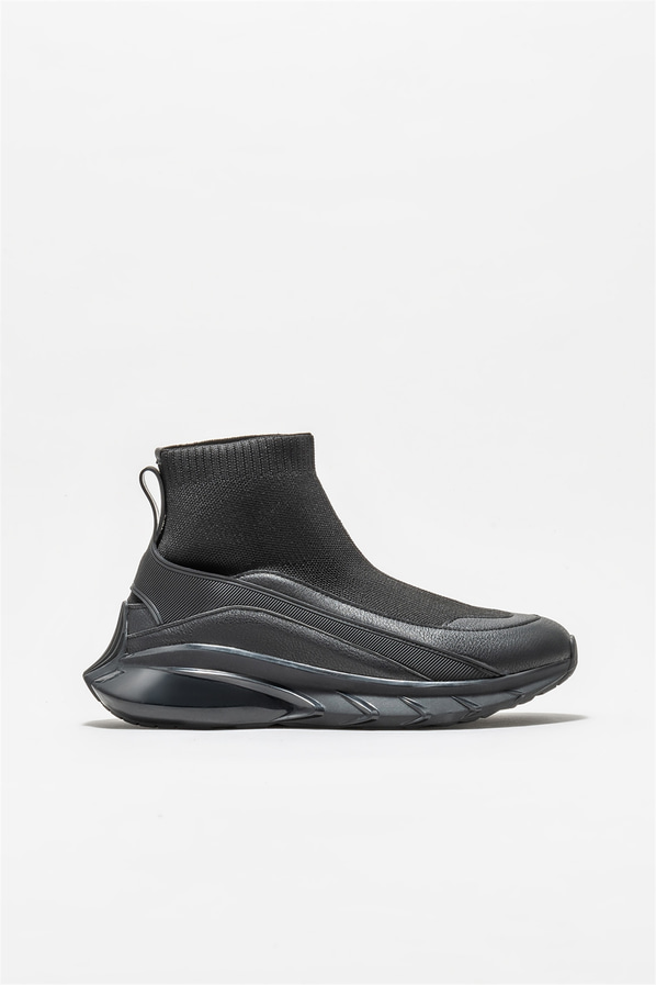 Siyah kadın bot, günlük kullanım için - Elle Shoes