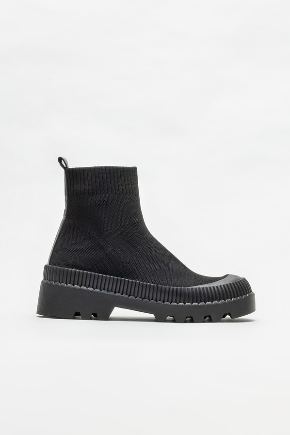 Siyah kadın bot, günlük kullanım için - Elle Shoes