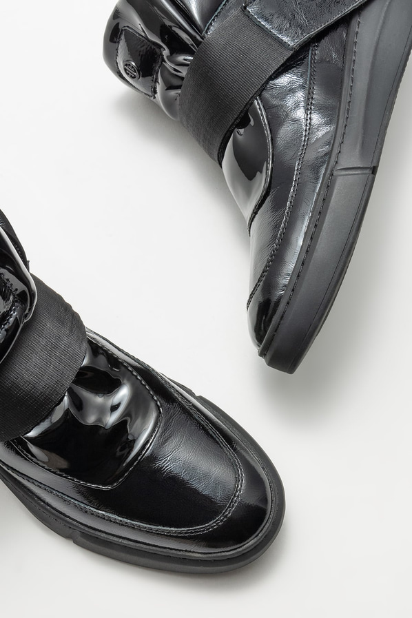 Siyah kadın bot, günlük kullanım için - Elle Shoes